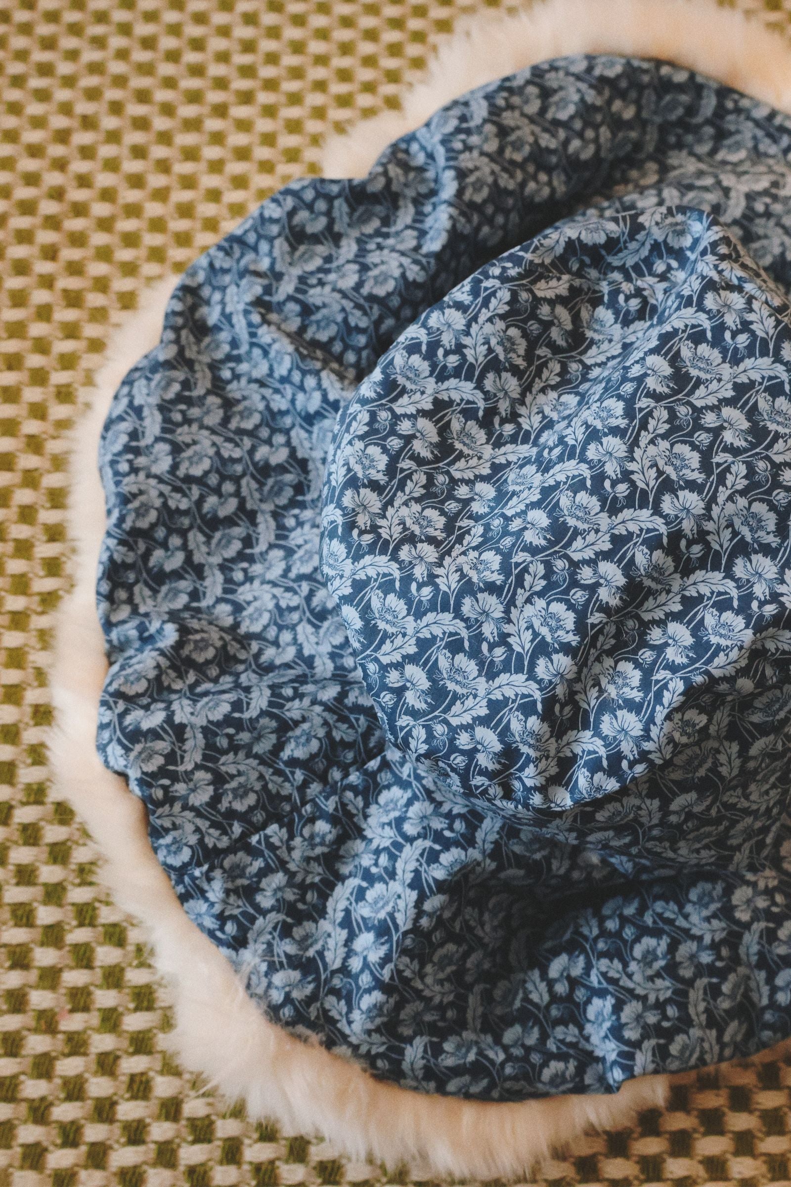 Sombrero Dolomitas - Liberty Flores Azul