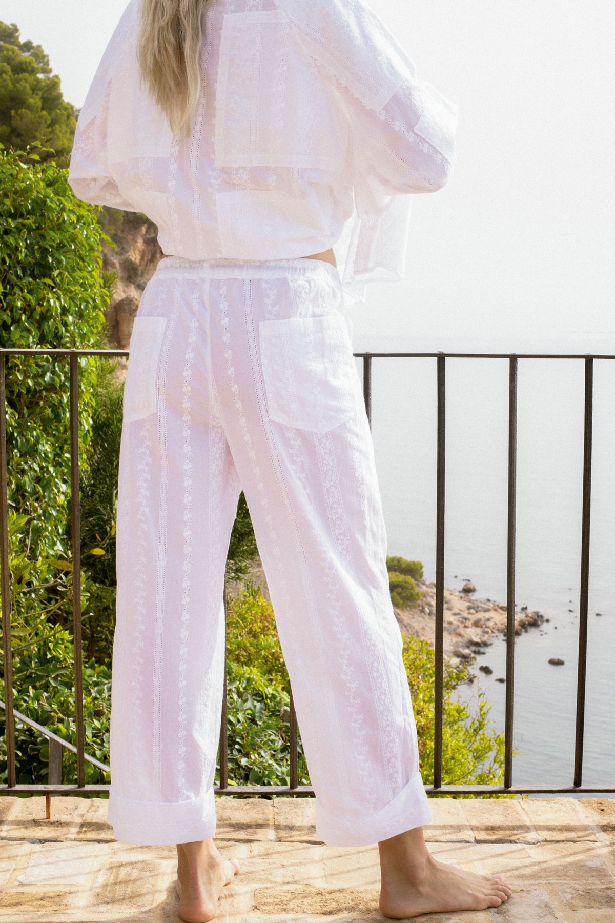 PANTALON BLANCO VITTO