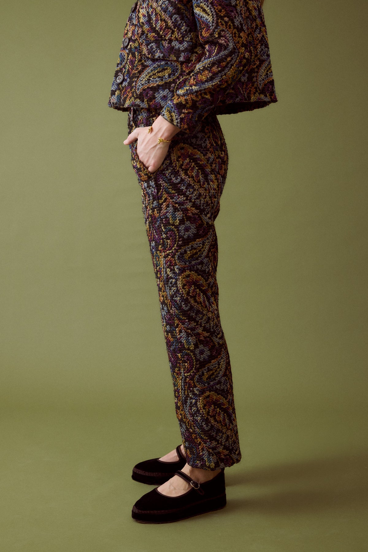 Pantalon Brocado Gitanillo de Triana