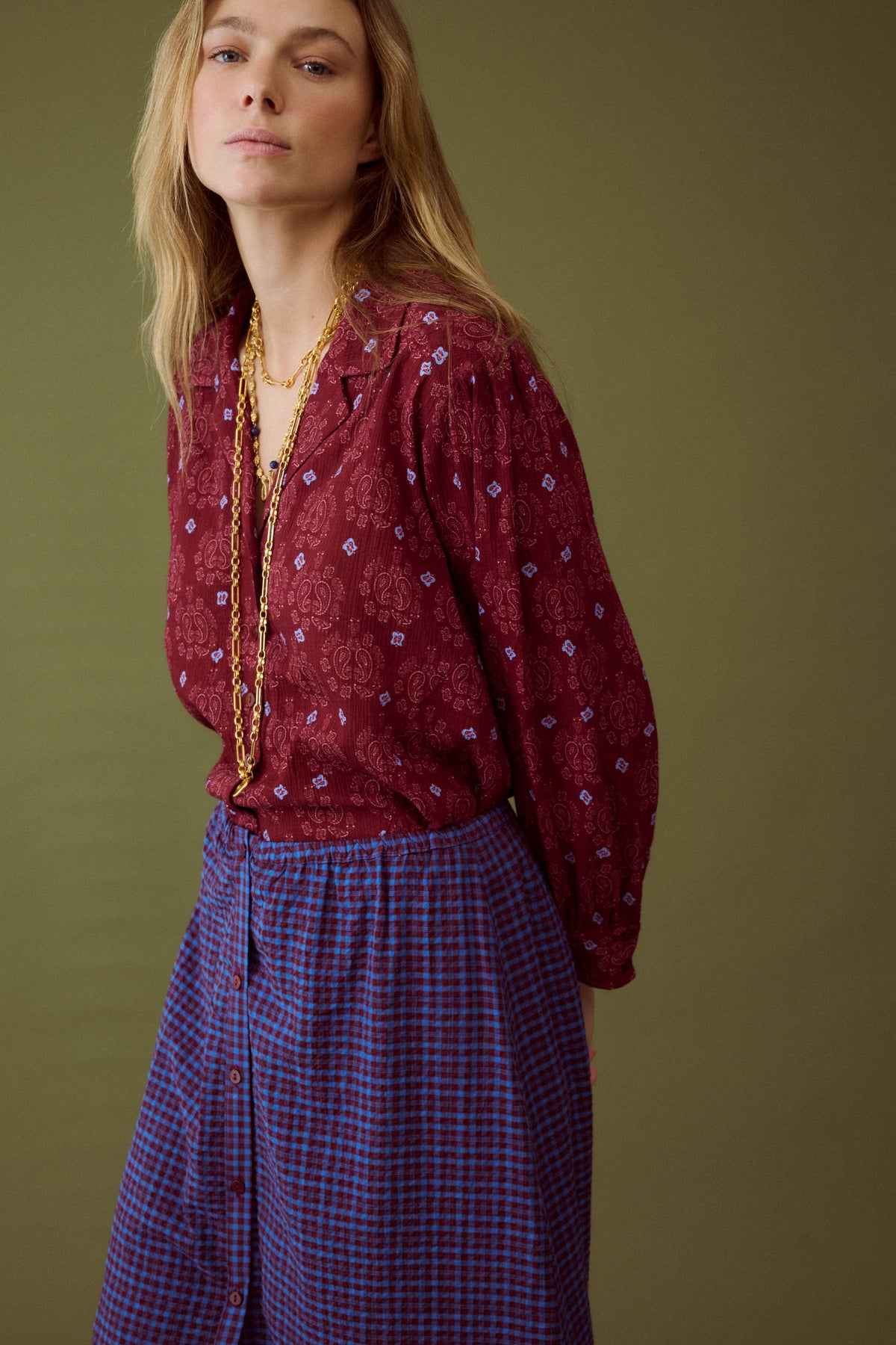 Camisa Paisley Manolo