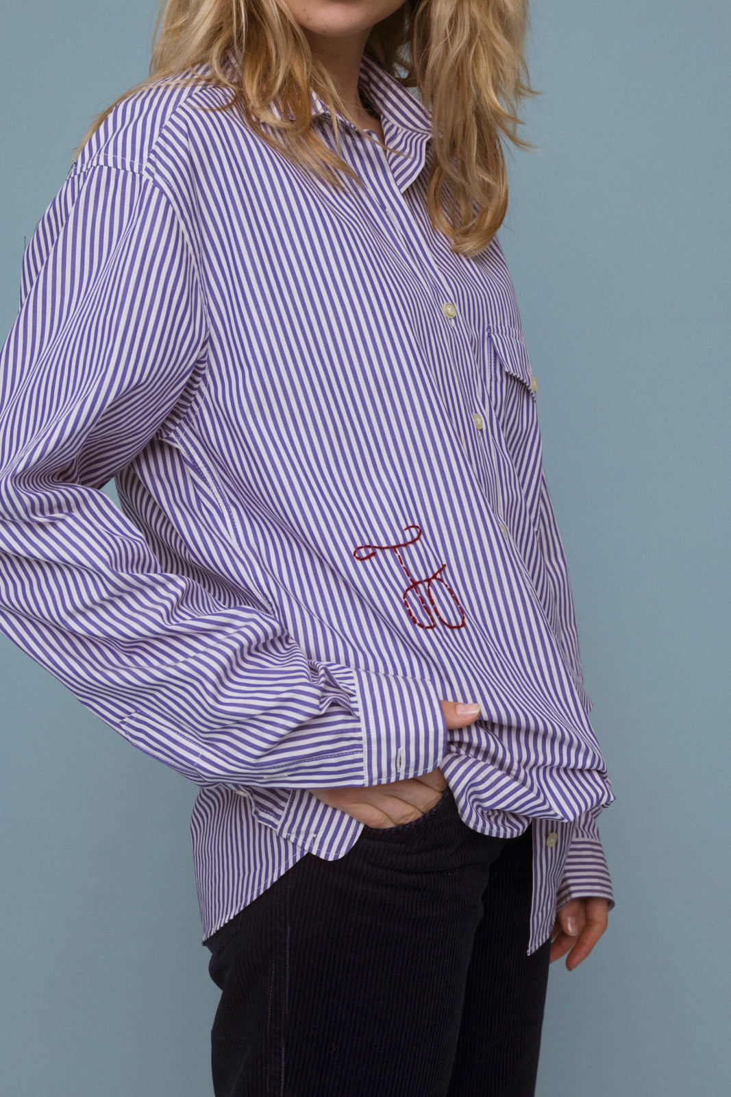 Michigan Stripped Shirt