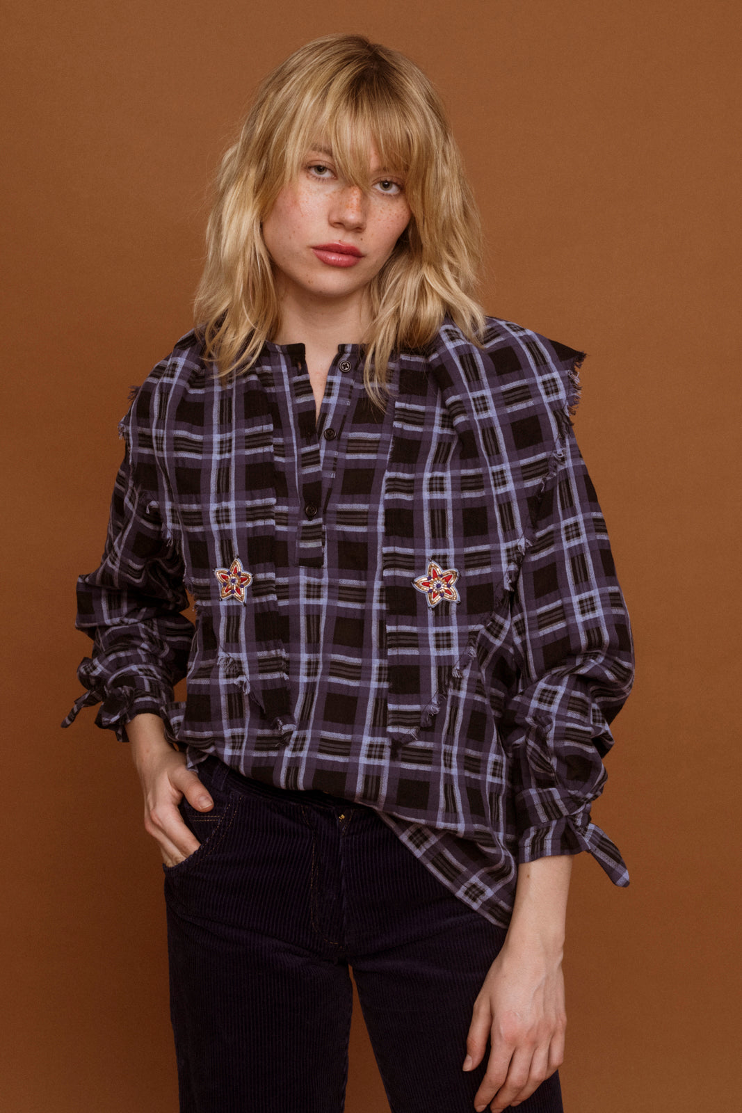 New York Scarf Shirt