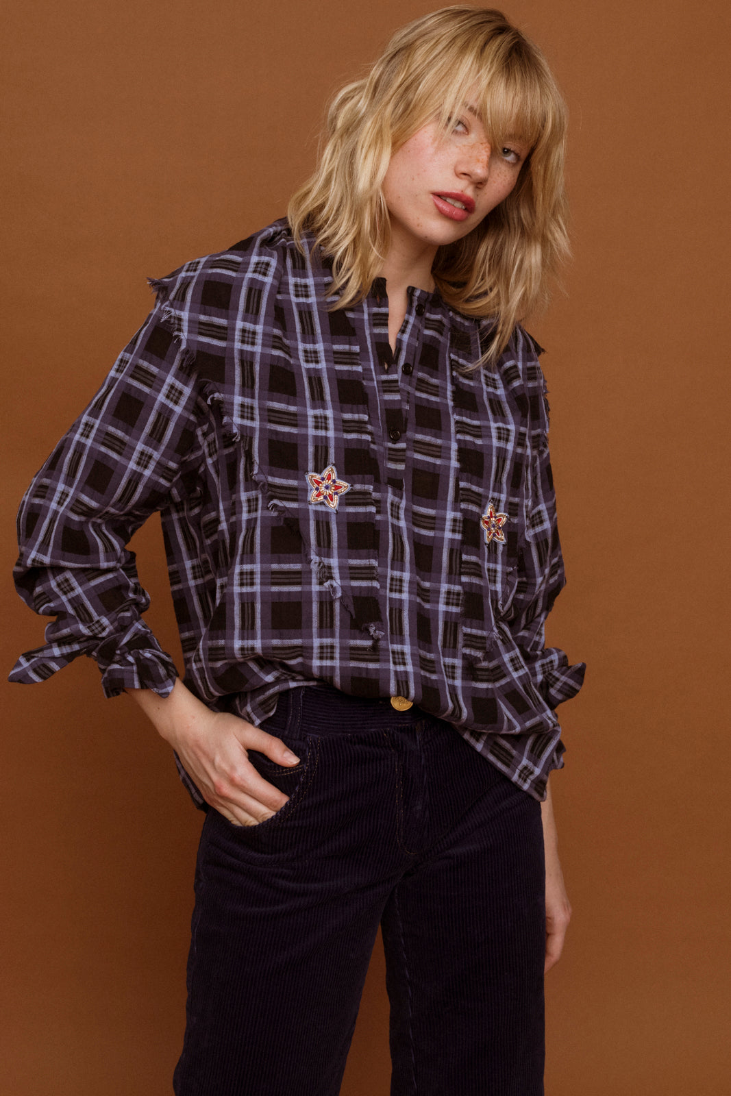 New York Scarf Shirt