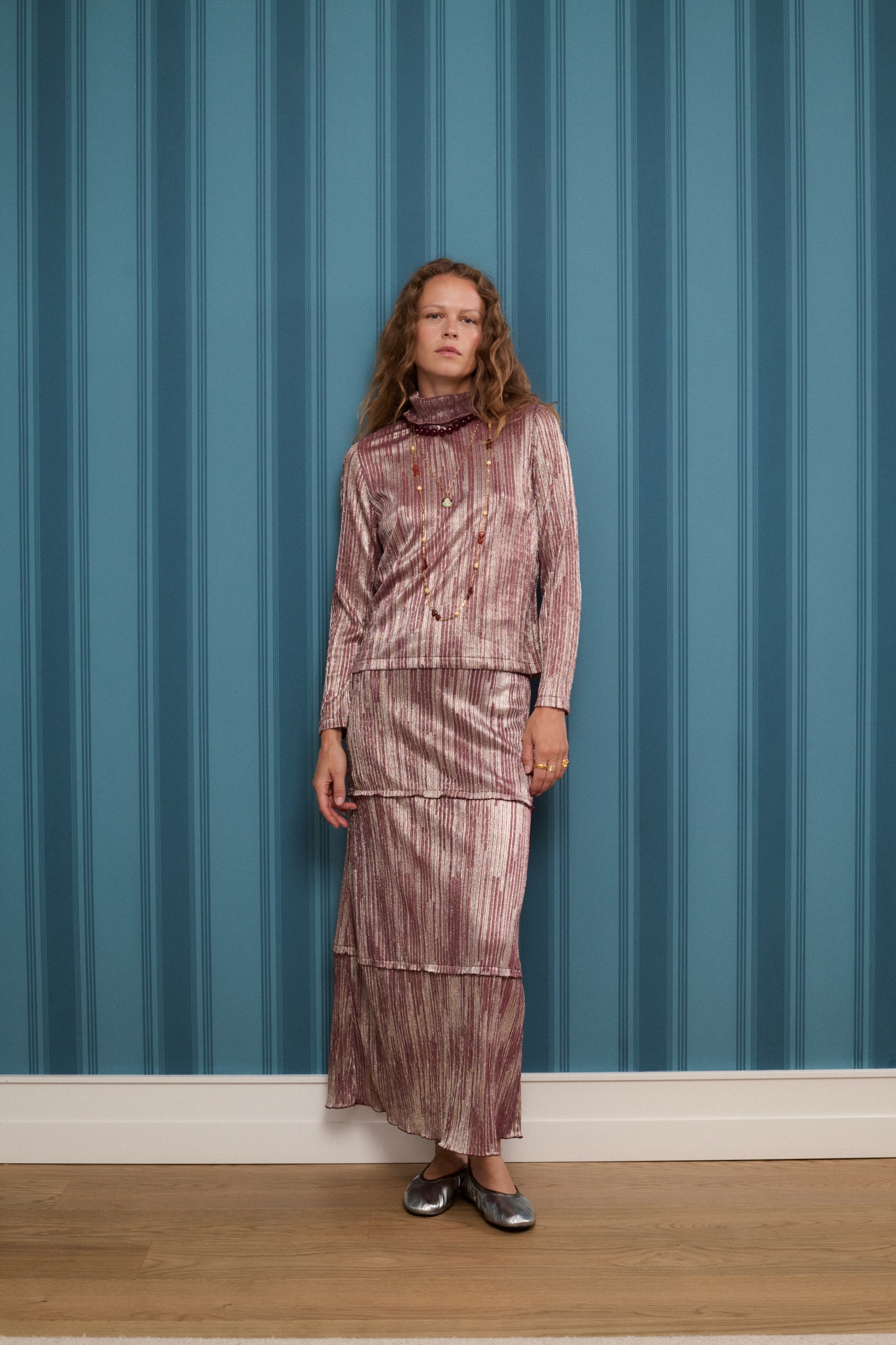 Falda Maier lurex