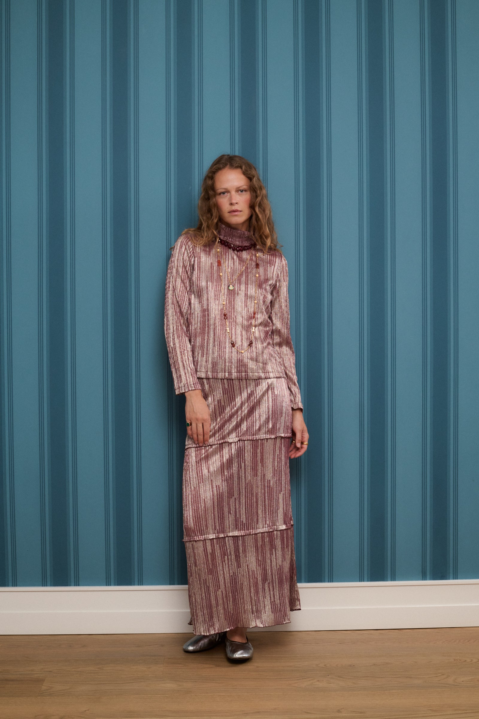 Falda Maier lurex