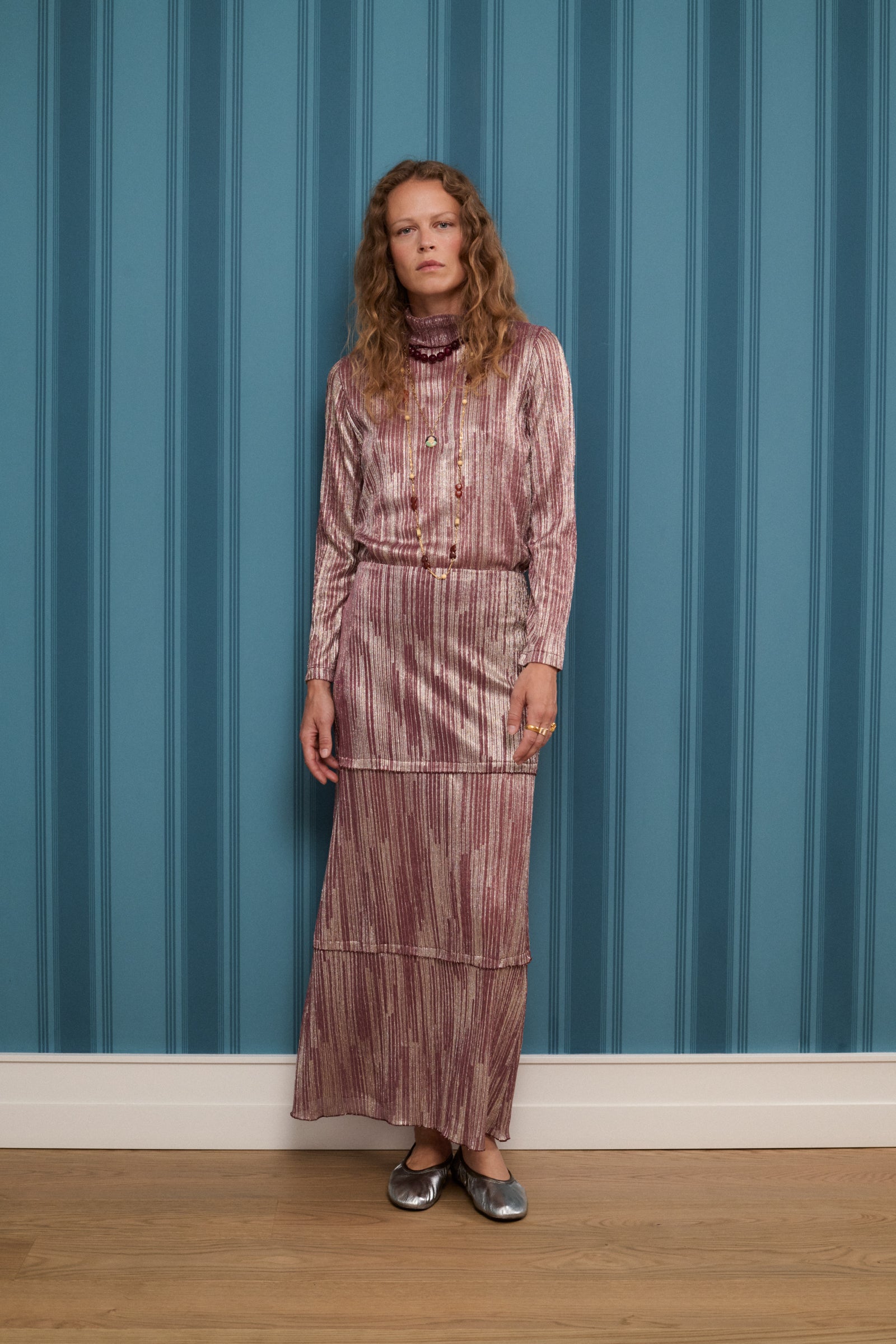 Falda Maier lurex