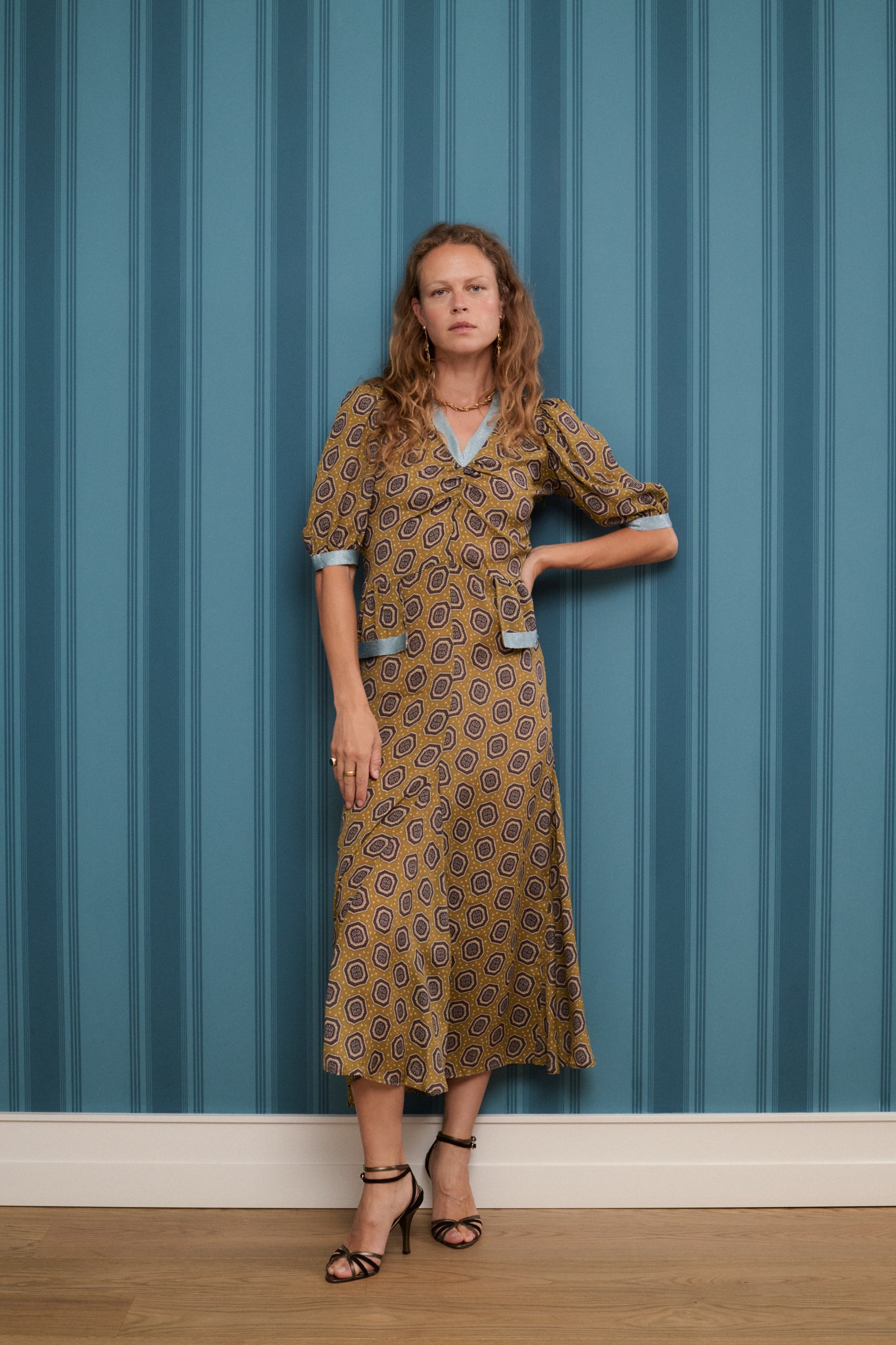 Vestido Salarich seda