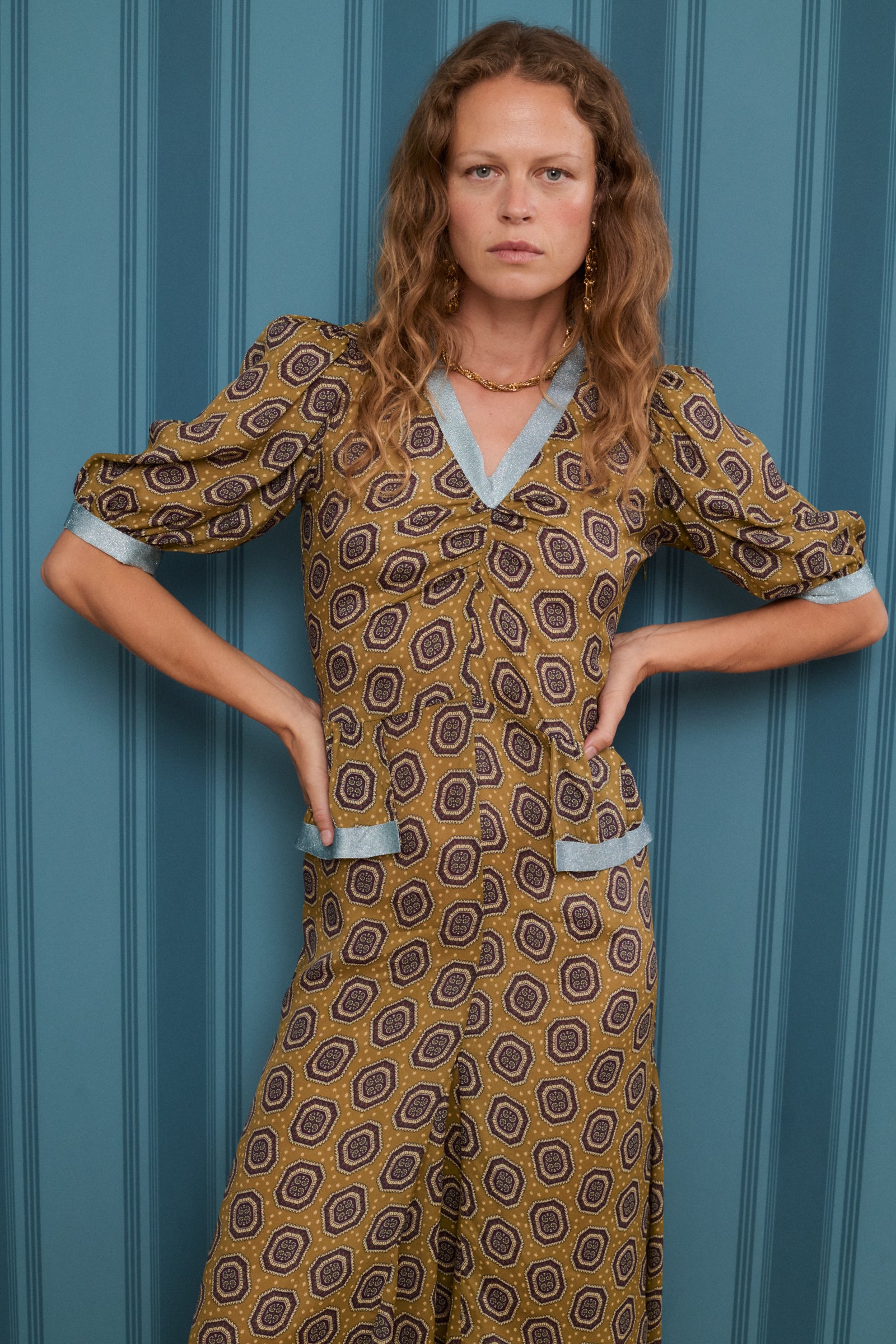 Vestido Salarich seda