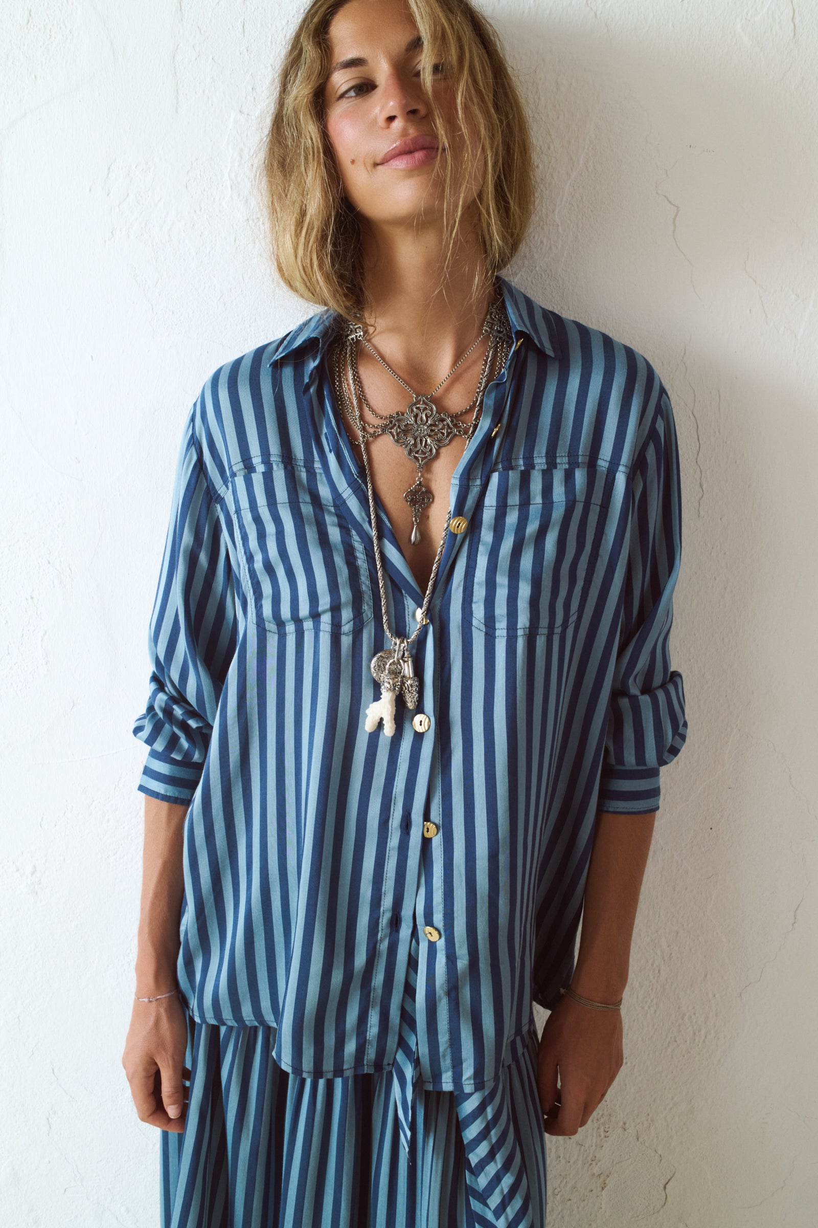 Camisa seda Illetas
