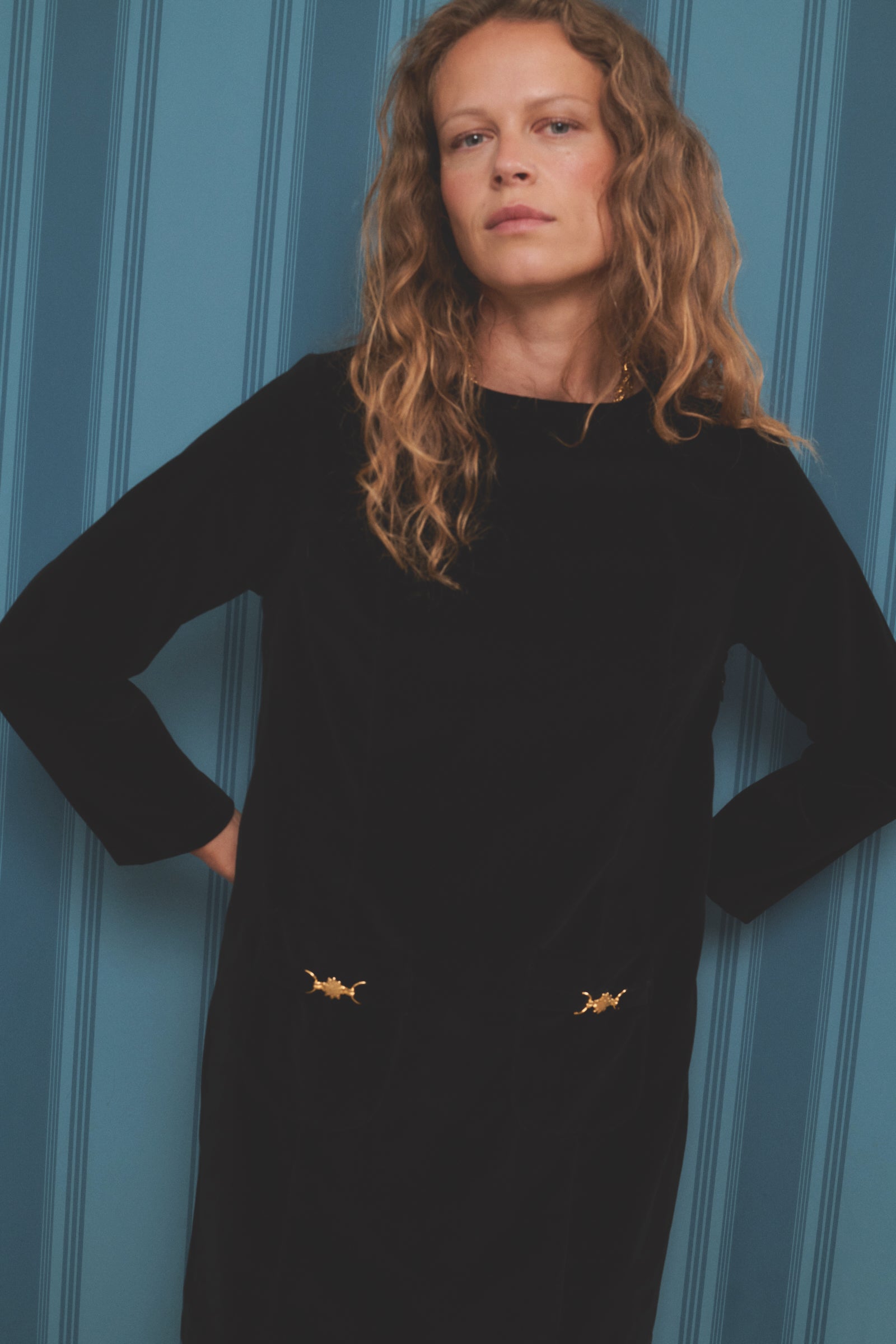 Vestido Girardelli Terciopelo