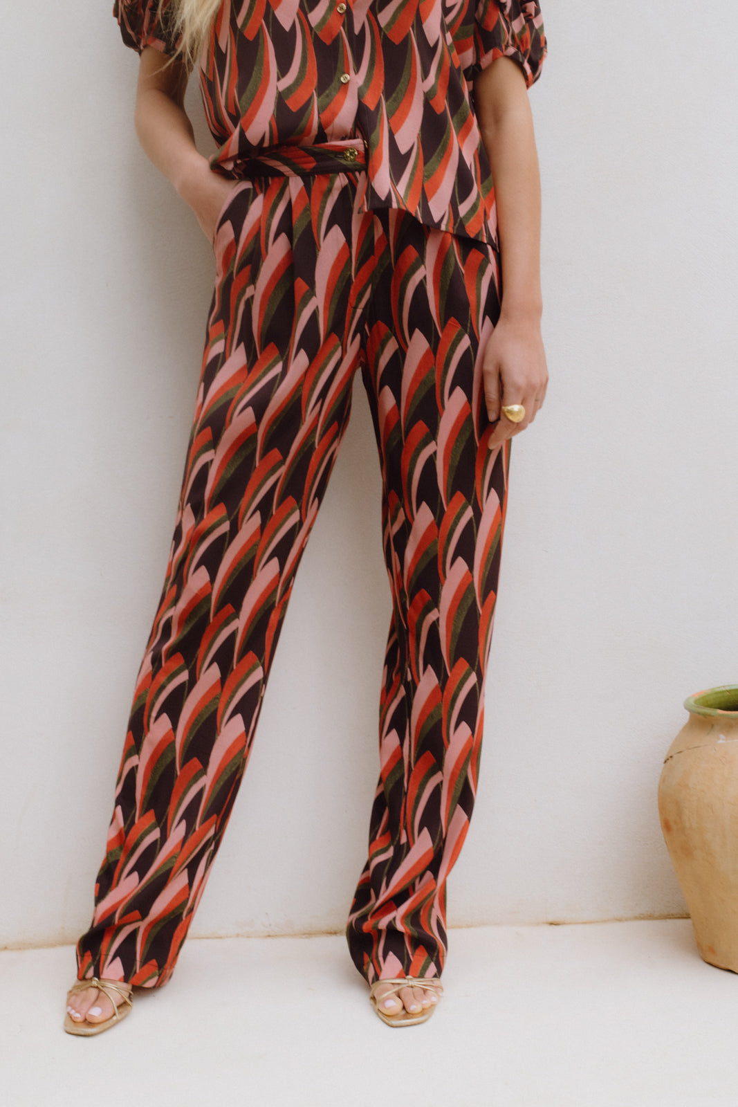 Pantalon Seda Liberty Negroni