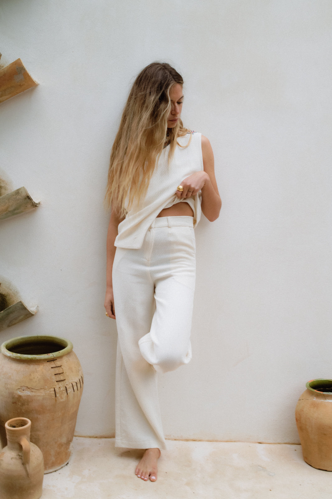 Pantalon Pliegues Margarita