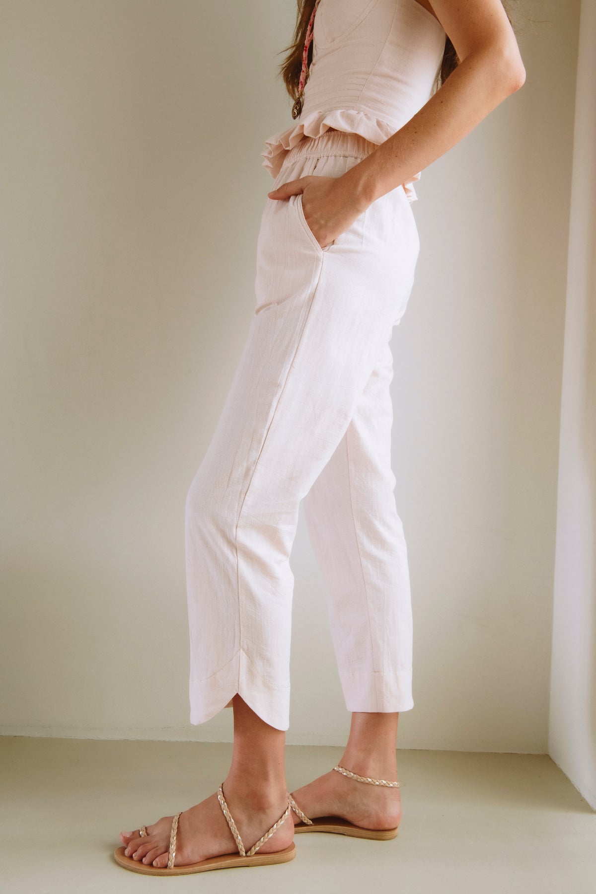 Pantalón Rosa Costes - pants