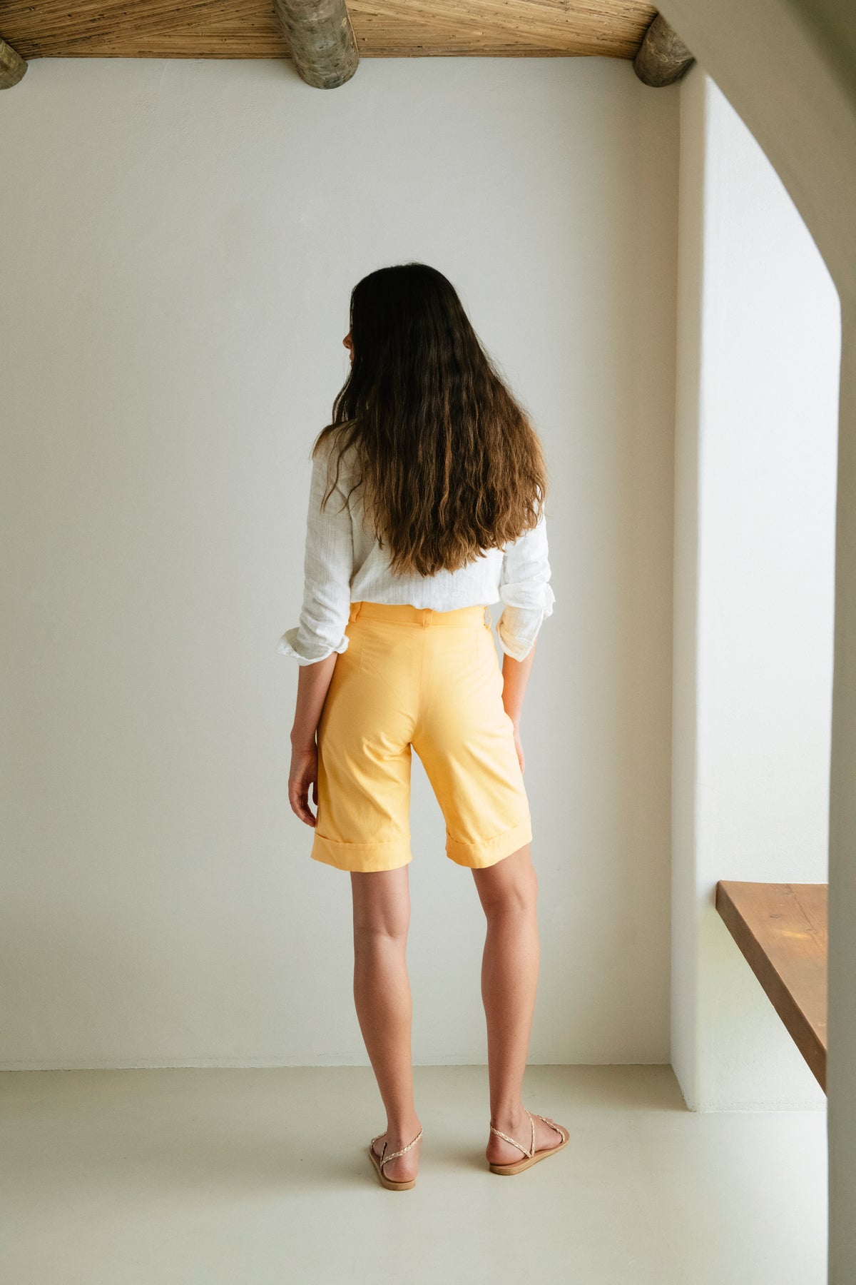 Bermuda Naranja Di Fiore - pants