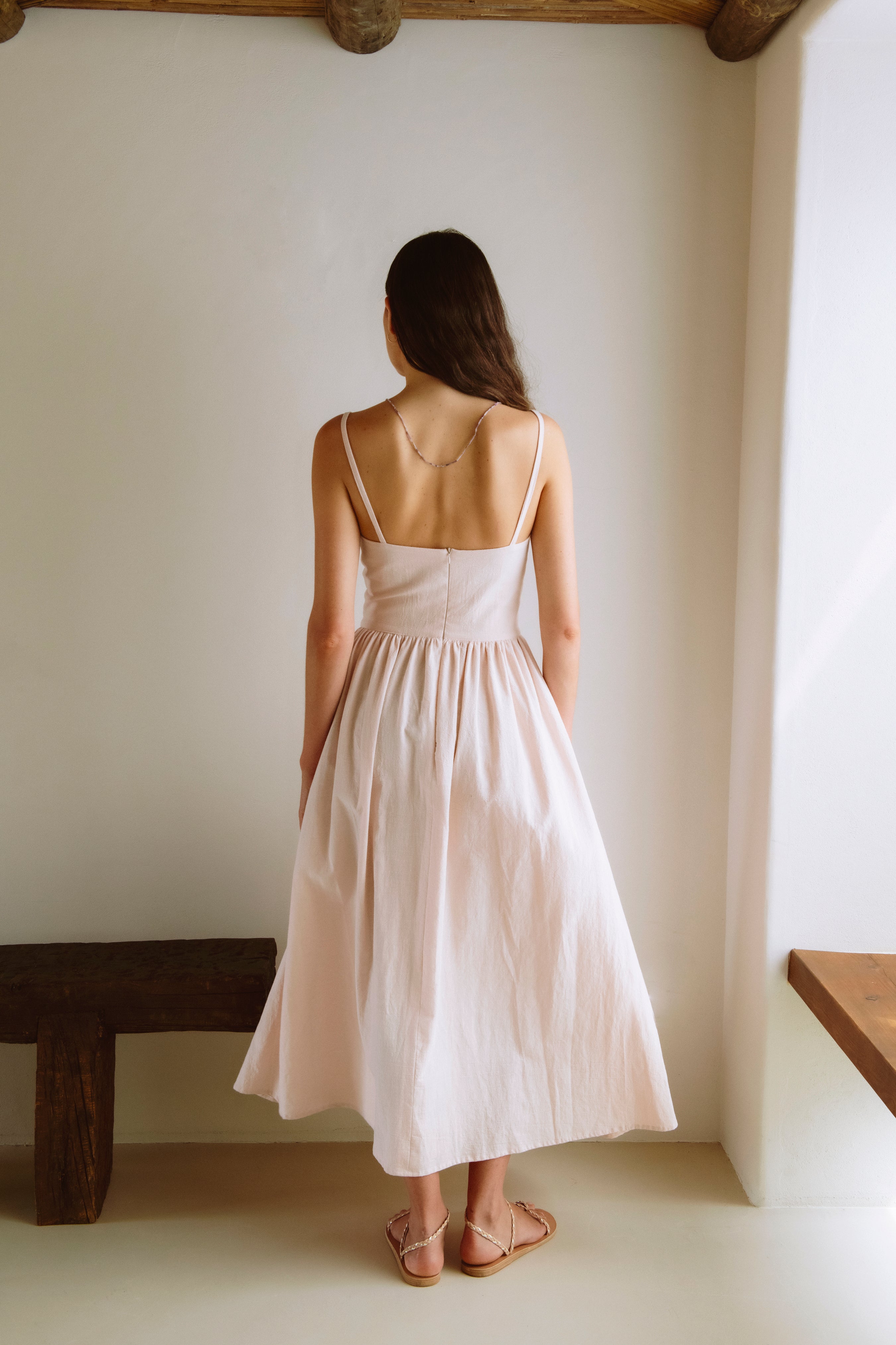 Vestido Corsé Rosa Costes - dress