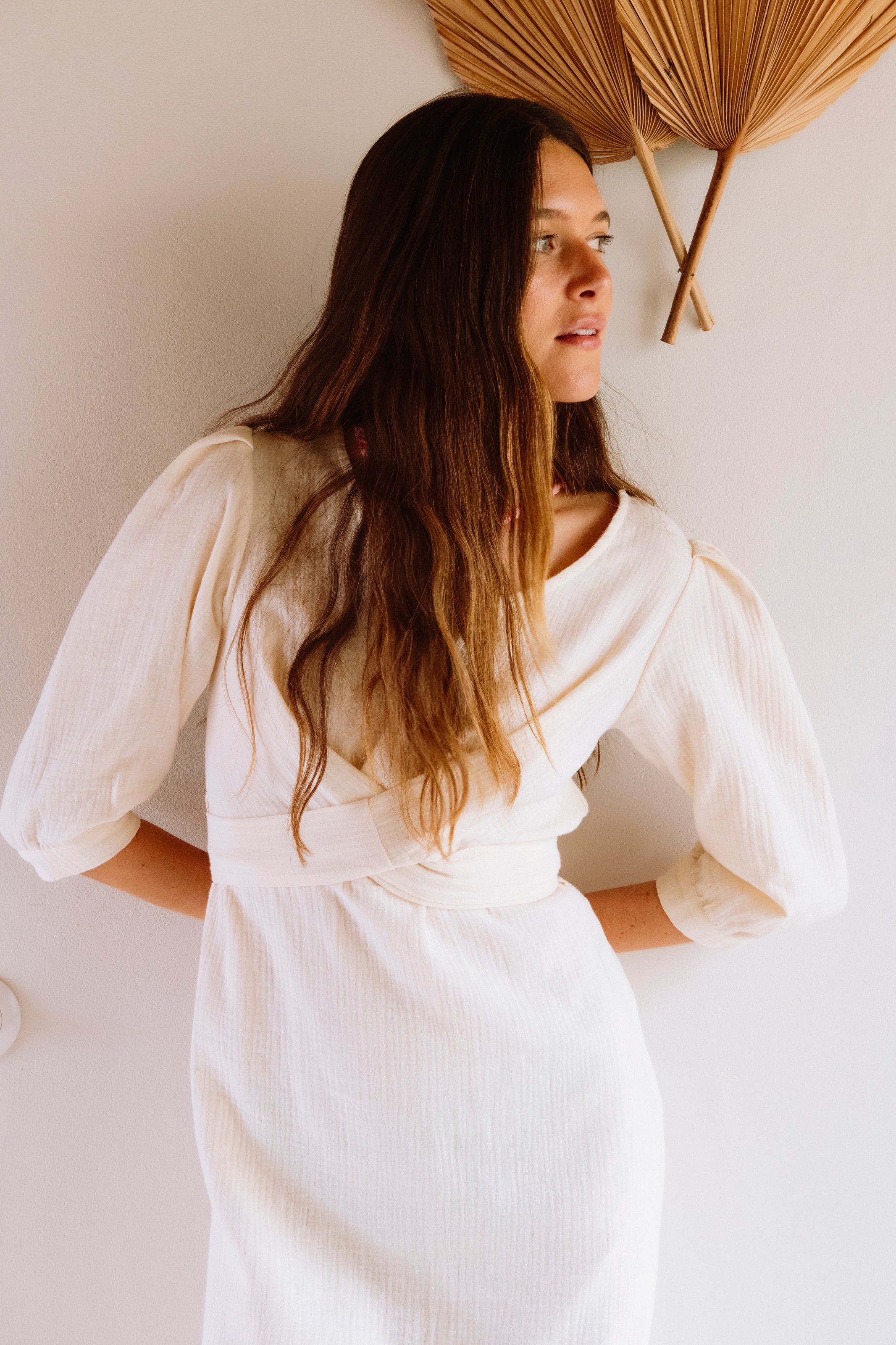 Vestido Algodón Crudo Janou - dress