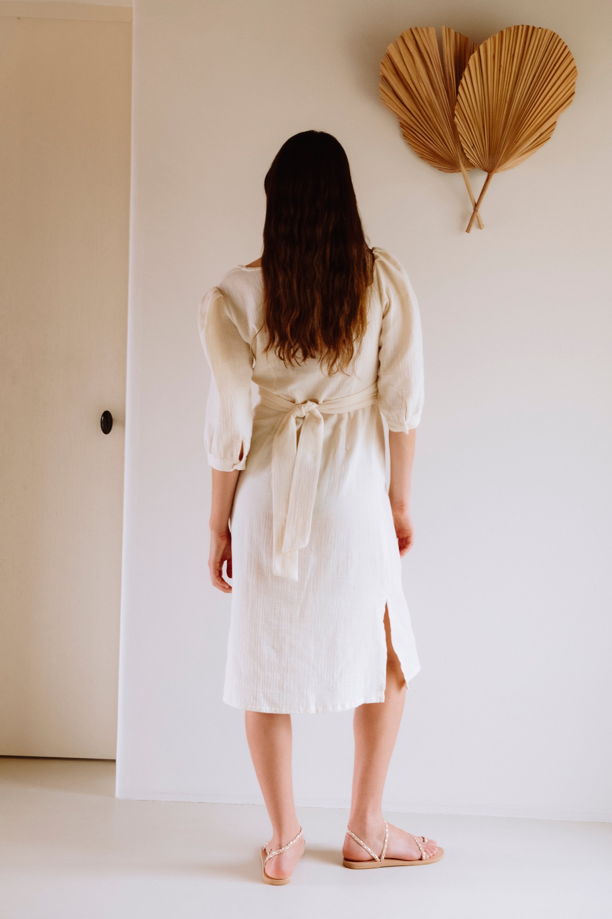 Vestido Algodón Crudo Janou - dress