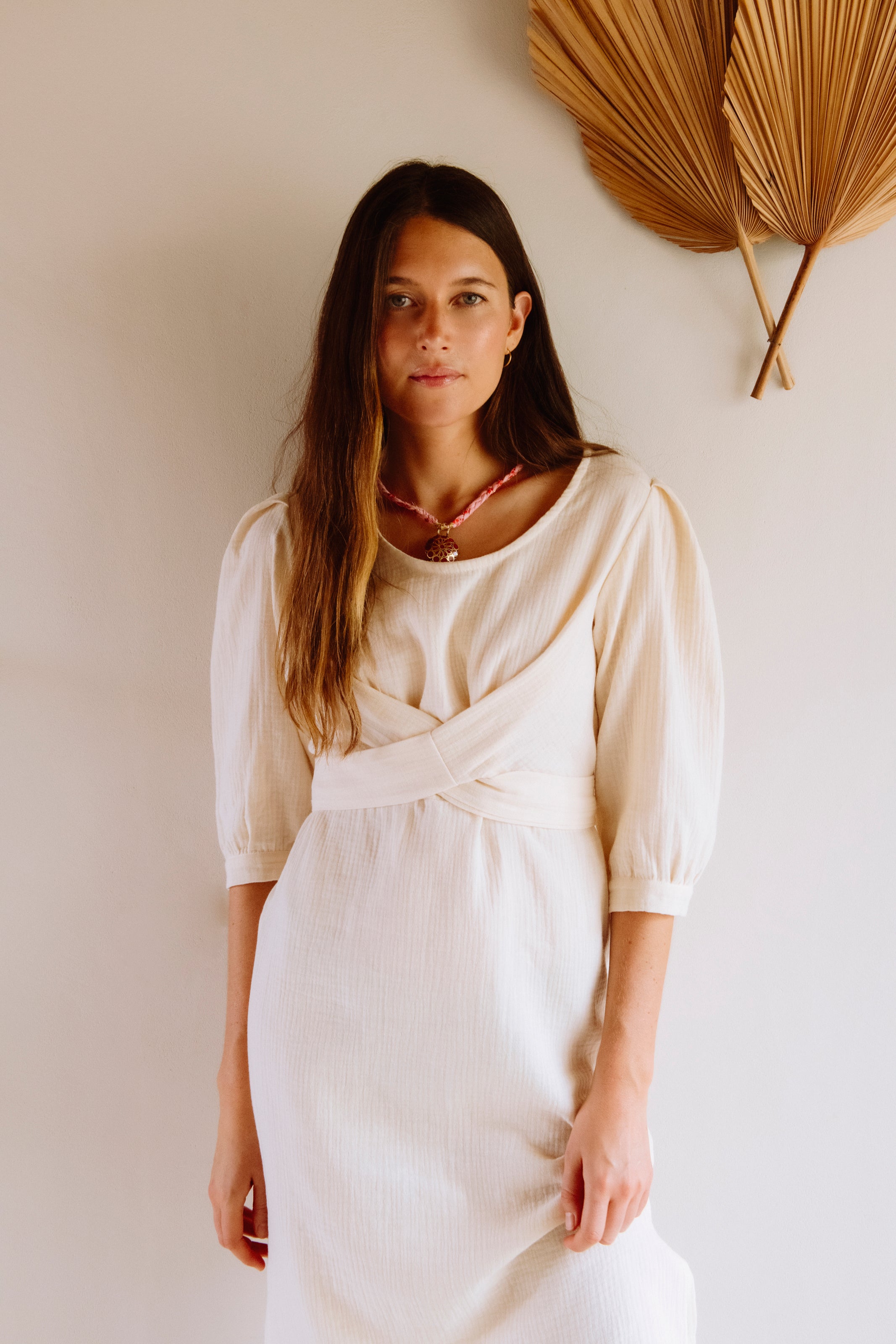 Vestido Algodón Crudo Janou - dress