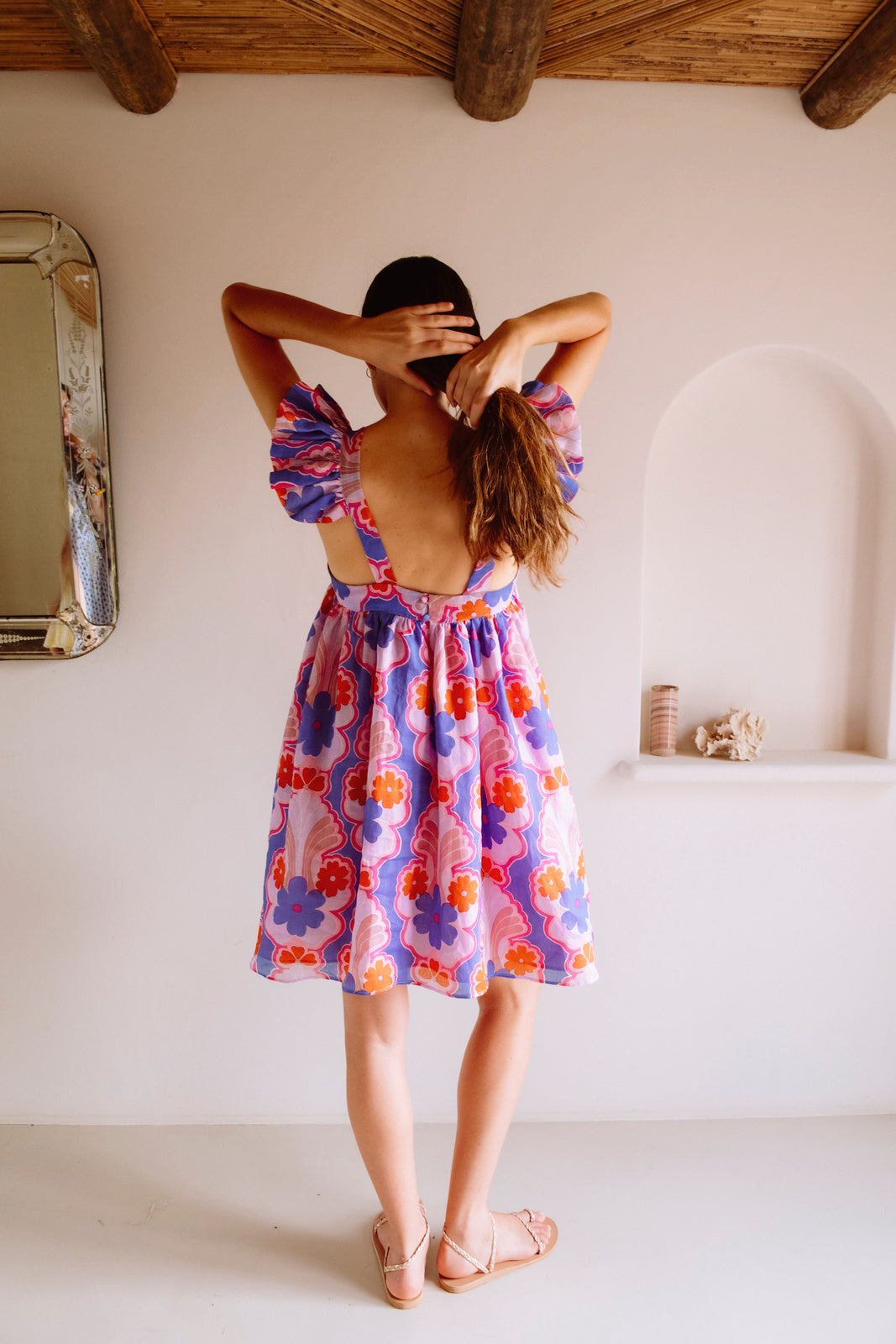 Vestido Mini Flores Coco - dress