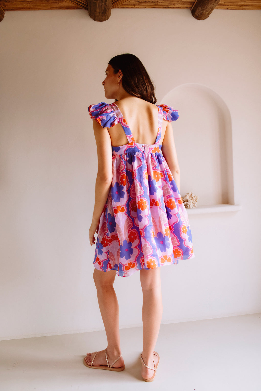Vestido Mini Flores Coco - dress