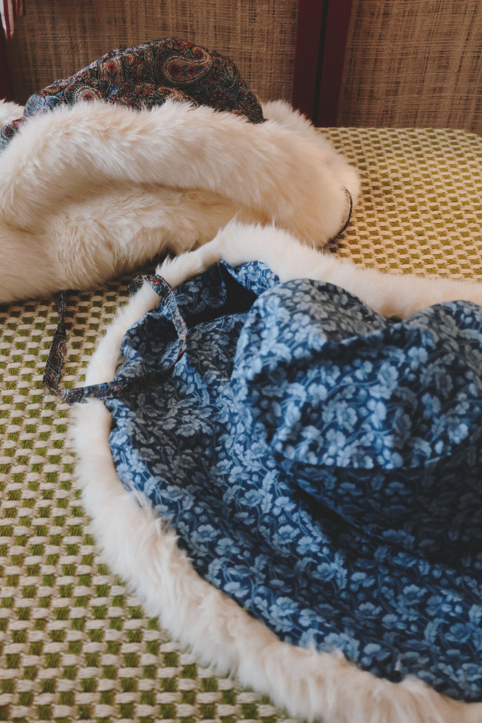 Sombrero Dolomitas - Liberty Flores Azul