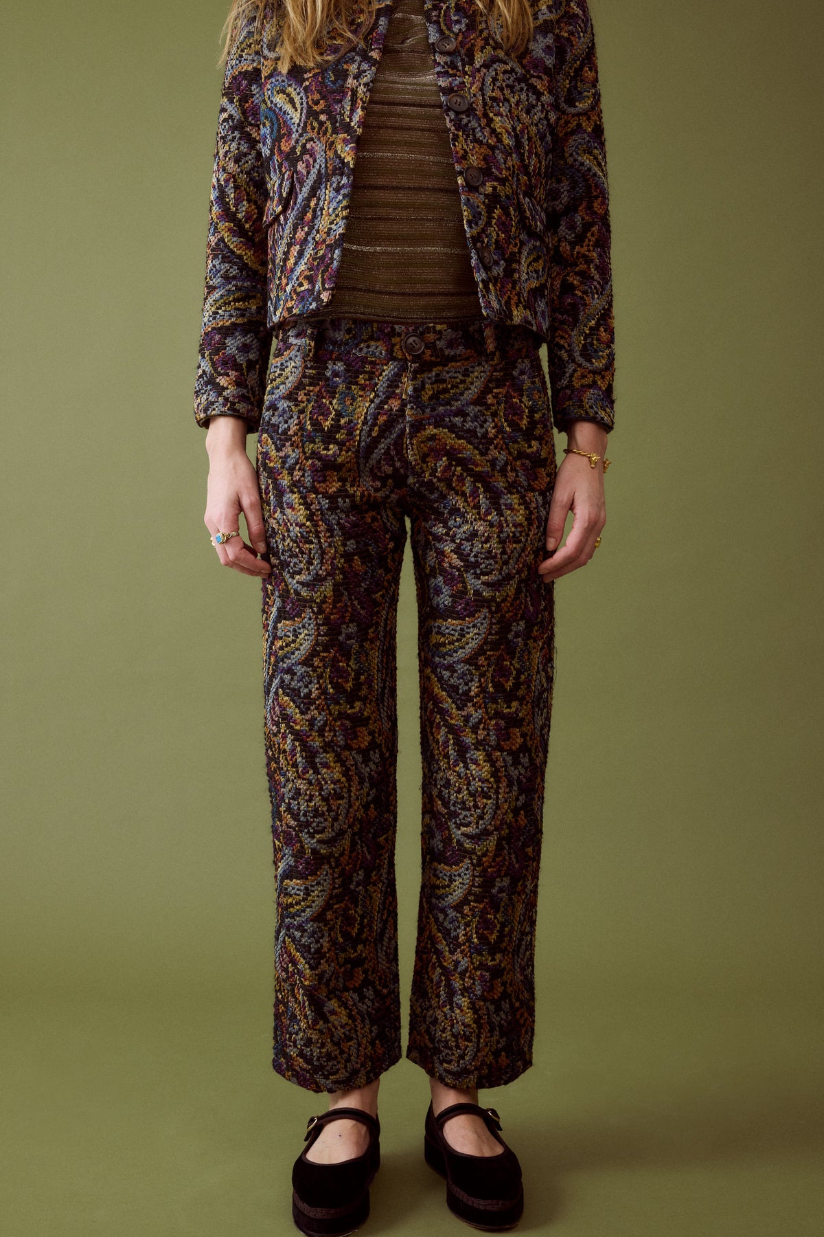 Pantalon Brocado Gitanillo de Triana