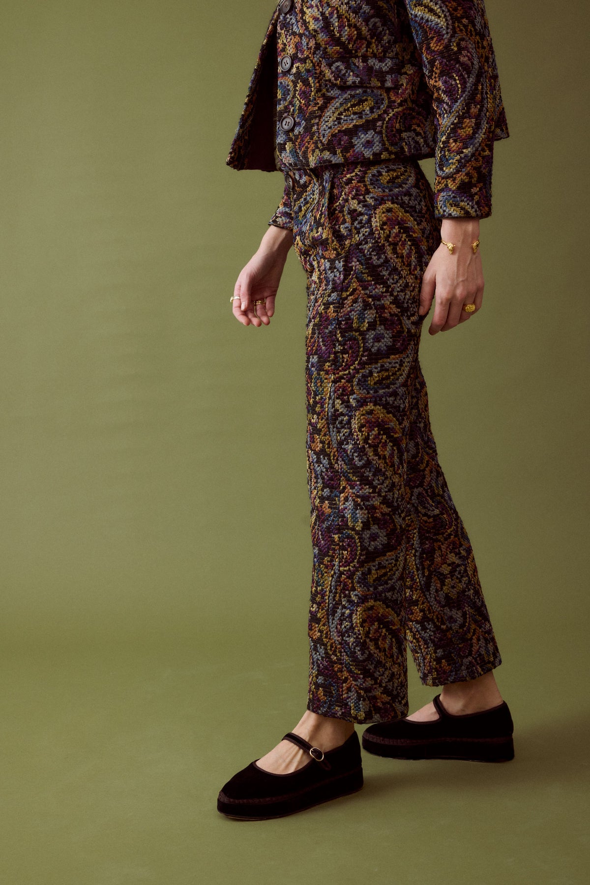 Pantalon Brocado Gitanillo de Triana