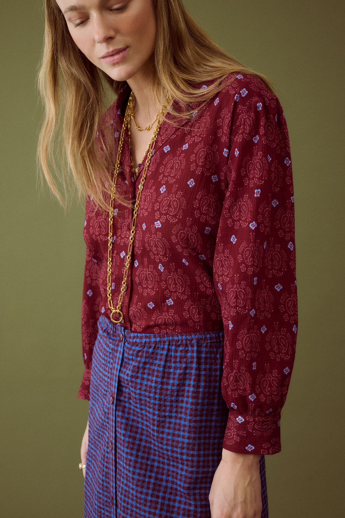 Camisa Paisley Manolo