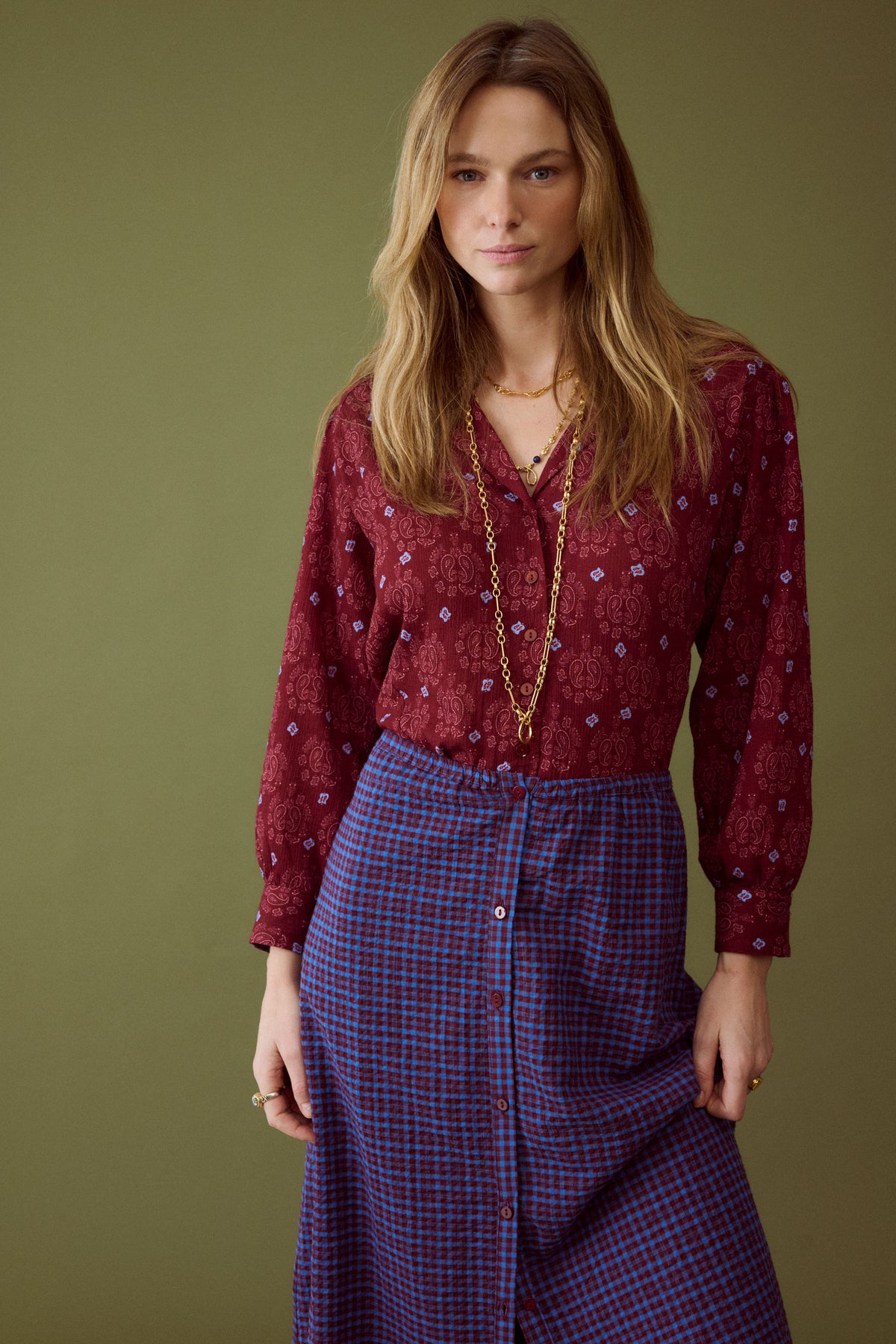 Camisa Paisley Manolo