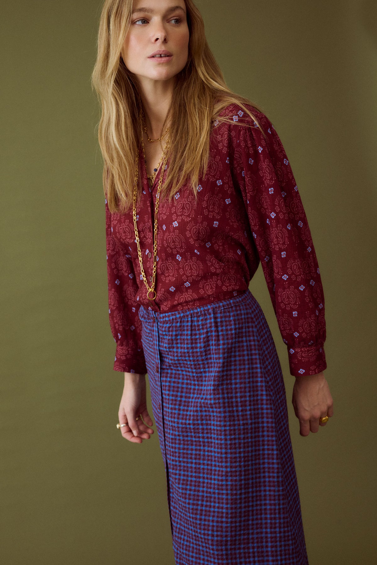 Camisa Paisley Manolo
