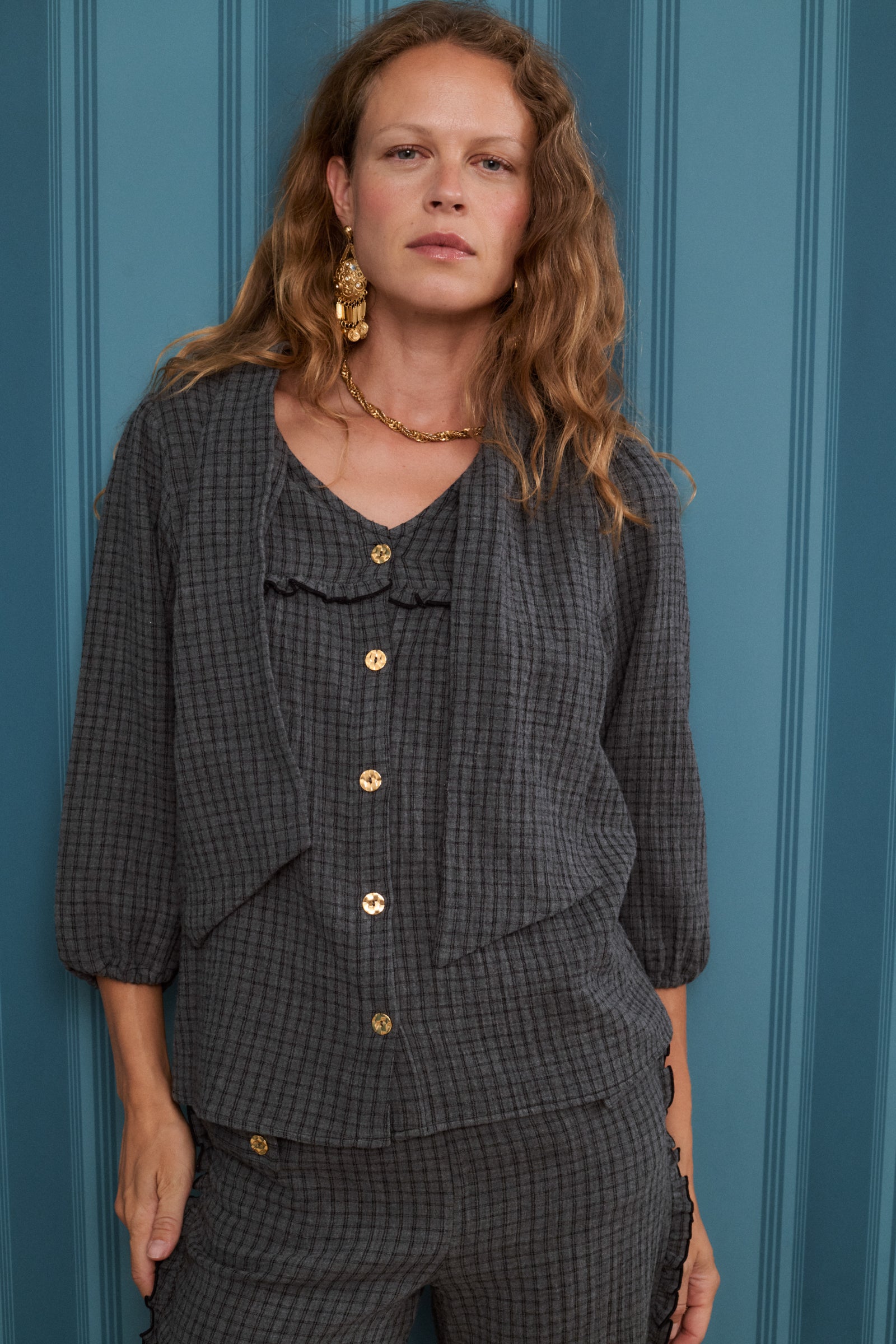 Blusa Stenmark lazada