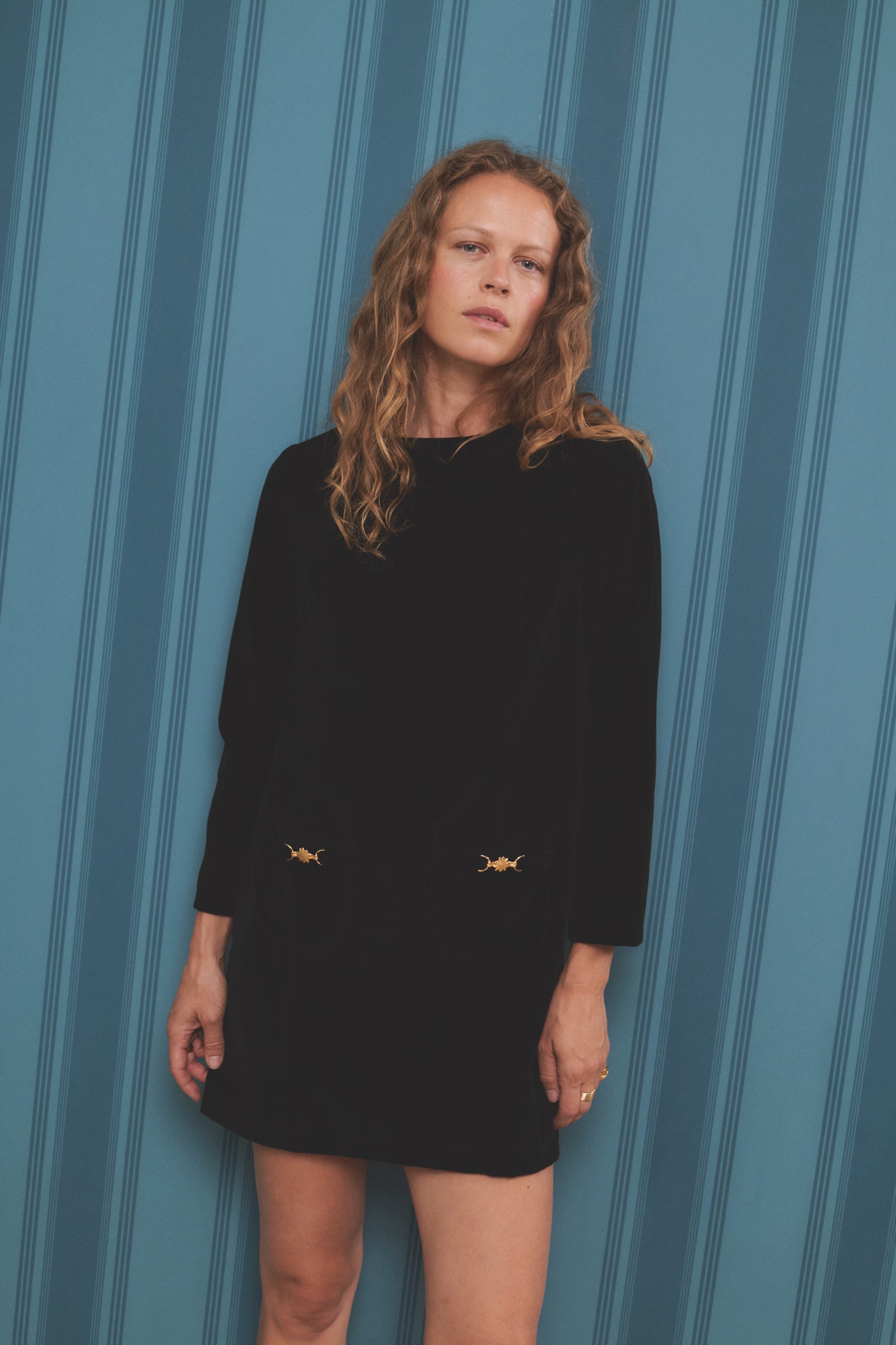 Vestido Girardelli Terciopelo