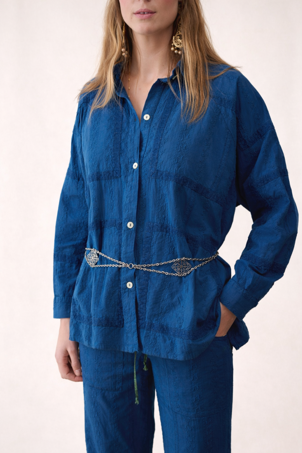 CAMISA PARCHES CARBON VITTO